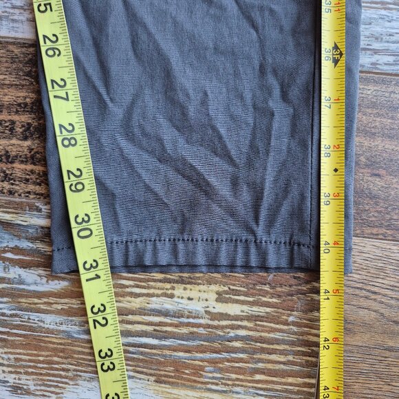 Vuori Aim Pant Golf Travel Lightweight 4 Way-Stretch Pocket Zip Charcoal V431 - Picture 11 of 12